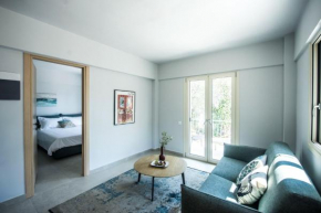 Cozy 2-bedroom apartment just 160m from the beach